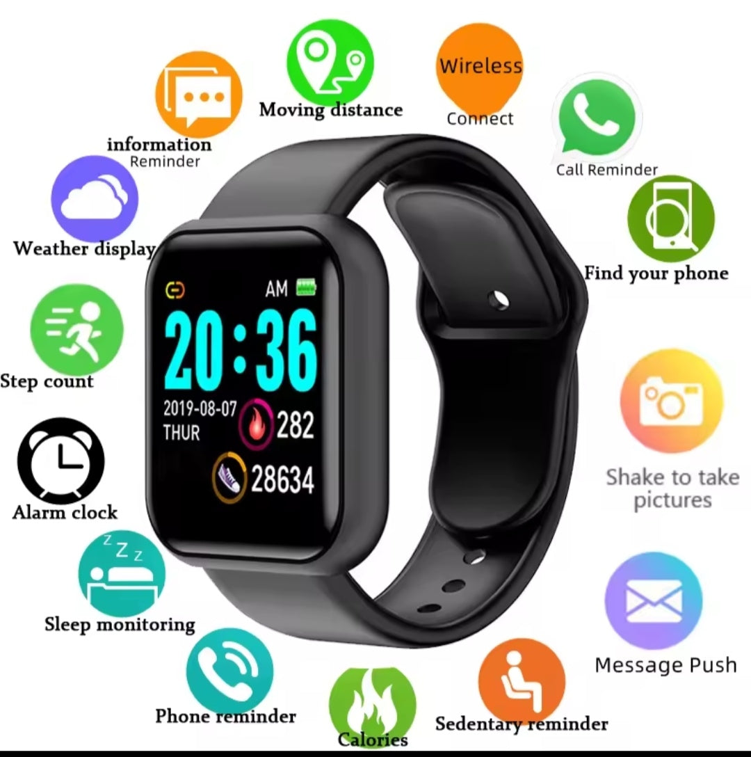 Y68 Smart Watch – Fitness Tracker