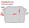 Car Windshield Snow & Sun Protection Cover – Anti UV, Anti Frost & Dust Shield